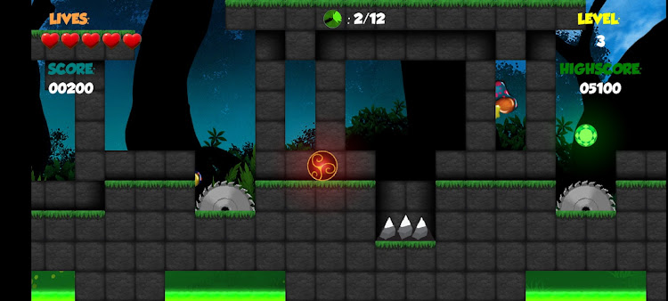 #2. Red Color Ball 1 (Android) By: FrostBit Games