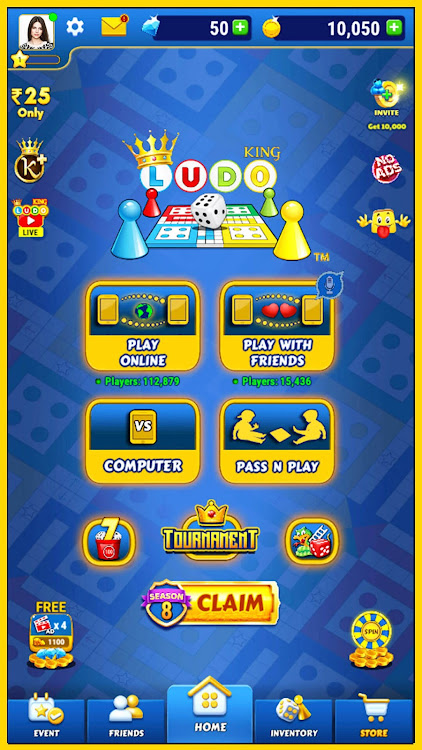 #5. Ludo King® (Android) By: Gametion