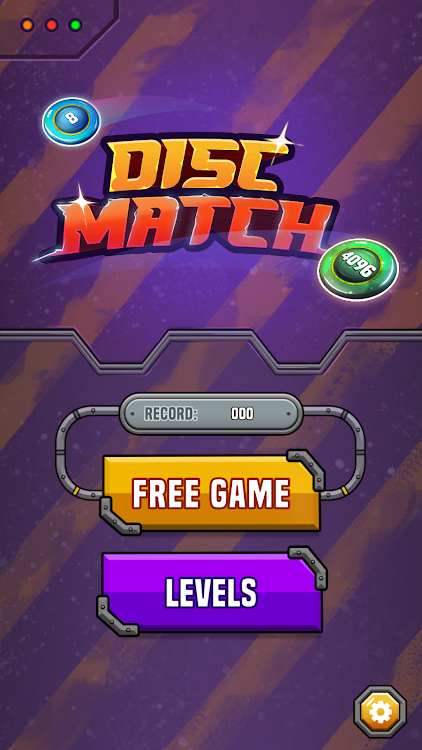 #8. DiscMatch (Android) By: Silver Games Desenvolvimento de Jogos