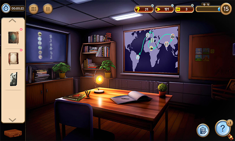 #7. Escape Room : Web of Lies (Android) By: Hidden Fun Games