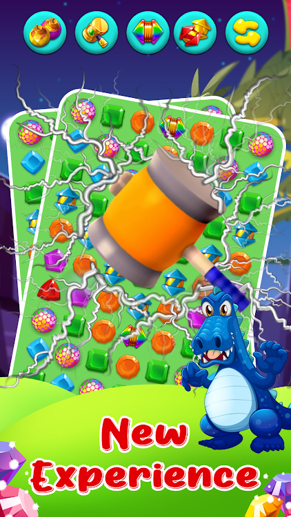 #6. Dragon Jewels Blast - Match 3 (Android) By: Playfrenzy