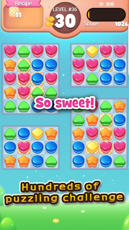 #4. Sweet Cookie Mania (Android) By: Ordinary cell