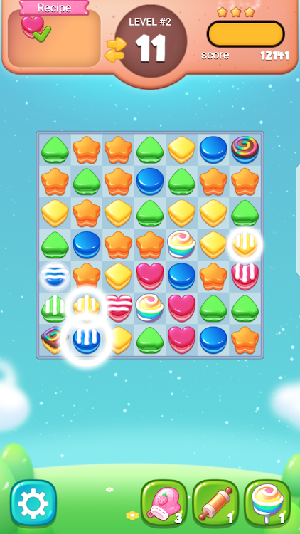 #6. Sweet Cookie Mania (Android) By: Ordinary cell