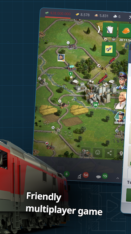 #3. Rail Nation - Railroad Tycoon (Android) By: Travian Games GmbH