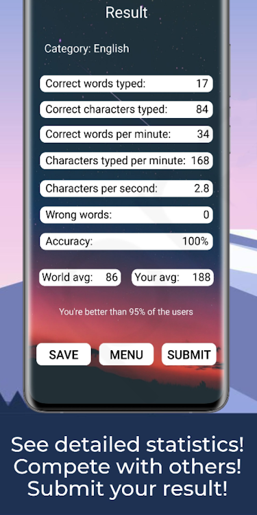 #3. Fast Typing Premium (Android) By: cubeorcoding