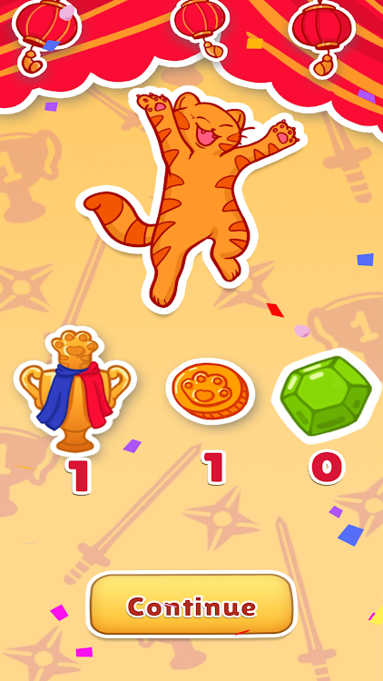 #3. Cats' Rock Paper Scissors game (Android) By: Eudokia Games