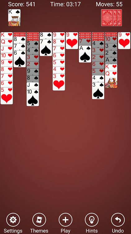 #7. Spider Solitaire (Android) By: Spider Solitaire Card Games