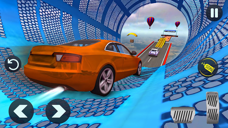 #4. Car Race Master : GT Mega Ramp (Android) By: Pixel Burg