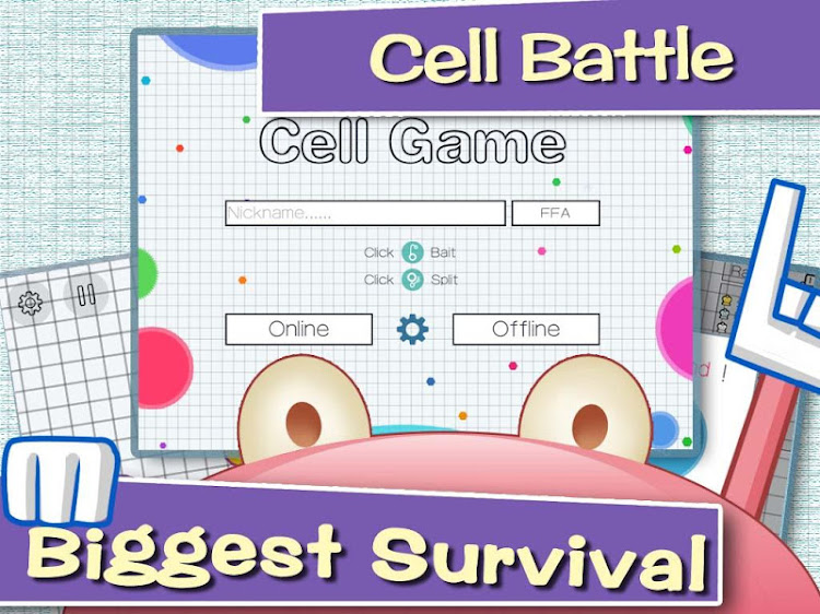 #4. Cell Game (Android) By: CronlyGames Inc.