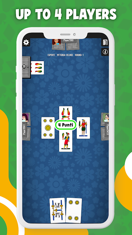 #4. Briscola Più – Card games (Android) By: Spaghetti Interactive Srl