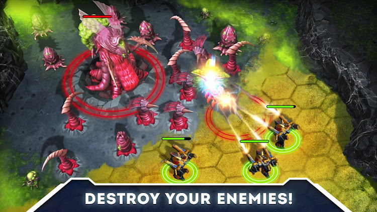 #3. Galaxy Control: 3D strategy (Android) By: FX GAMES FZ