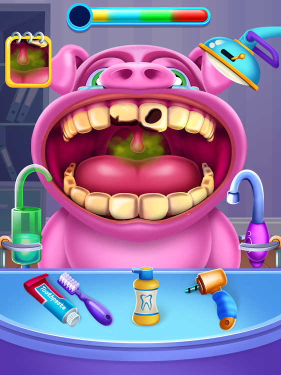 #2. Pet Doctor: Dentist Games (Android) By: Hello-Game