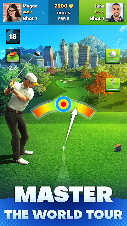 #2. GOLF OPEN CUP - Clash & Battle (Android) By: INLOGIC SPORTS - football tennis golf soccer