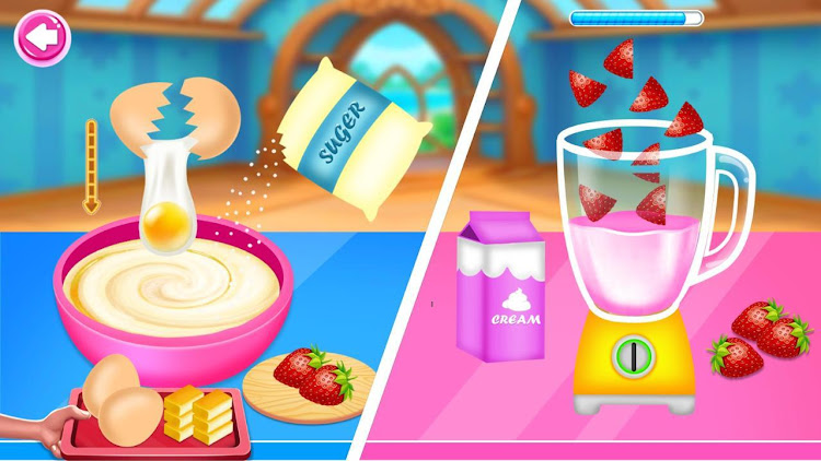 #3. DIY Doll Cake Maker Games (Android) By: Fashion House Girl