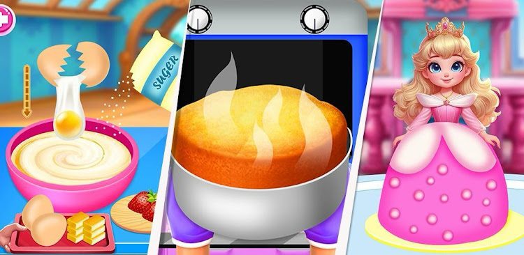 #8. DIY Doll Cake Maker Games (Android) By: Fashion House Girl