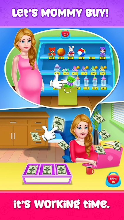 #2. newborn babyshower party game (Android) By: Pi Games Studio