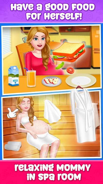 #3. newborn babyshower party game (Android) By: Pi Games Studio