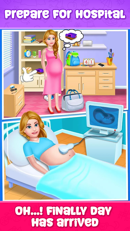 #4. newborn babyshower party game (Android) By: Pi Games Studio