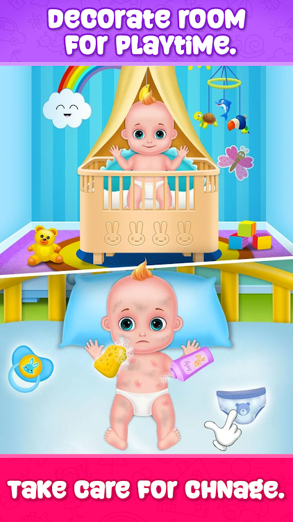 #5. newborn babyshower party game (Android) By: Pi Games Studio