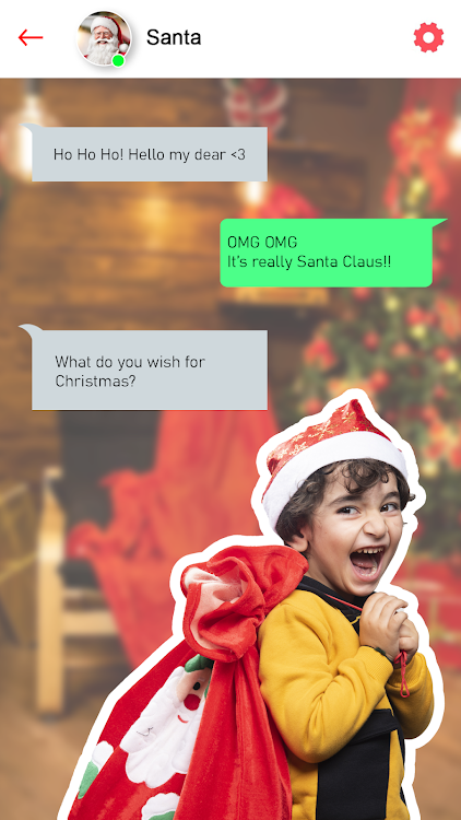 #2. Santa Troll Call: Fake Video (Android) By: EPIKMOUNT JOINT STOCK COMPANY