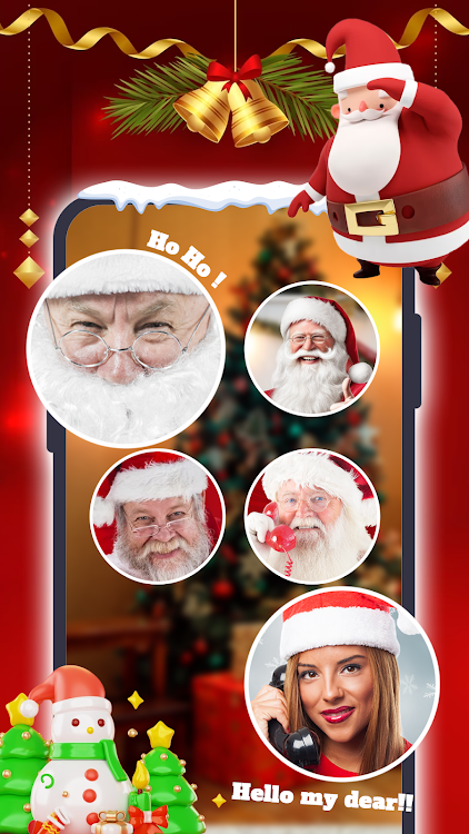 #3. Santa Troll Call: Fake Video (Android) By: EPIKMOUNT JOINT STOCK COMPANY