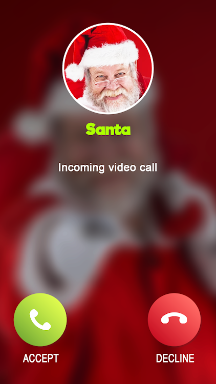 #9. Santa Troll Call: Fake Video (Android) By: EPIKMOUNT JOINT STOCK COMPANY