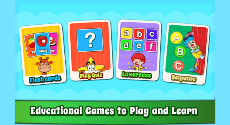 #7. Alphabet for Kids ABC Learning (Android) By: GunjanApps Studios