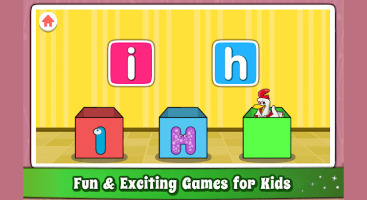 #10. Alphabet for Kids ABC Learning (Android) By: GunjanApps Studios