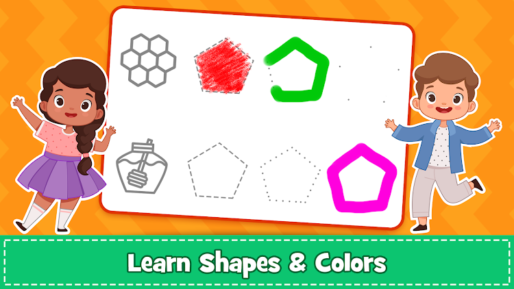 #5. ABC Tracing Preschool Games 2+ (Android) By: GunjanApps Studios