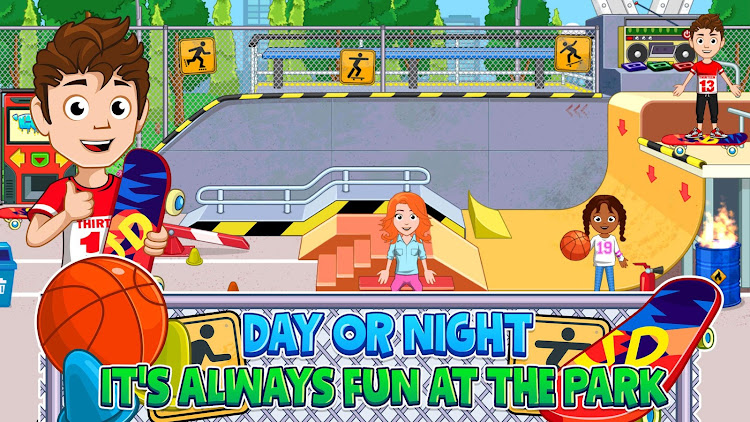 #2. My City : After School (Android) By: My Town Games Ltd