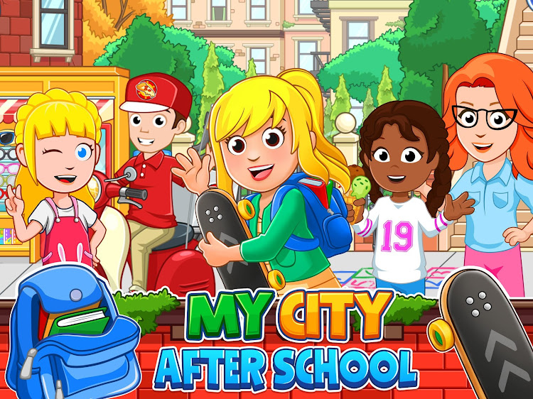 #6. My City : After School (Android) By: My Town Games Ltd