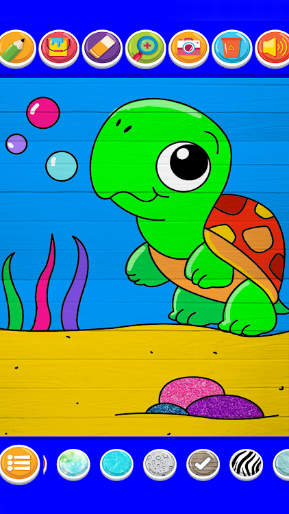 #6. Coloring Games & Coloring Kids (Android) By: GunjanApps Studios