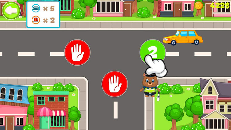 #2. Kids policeman (Android) By: Y-Group games