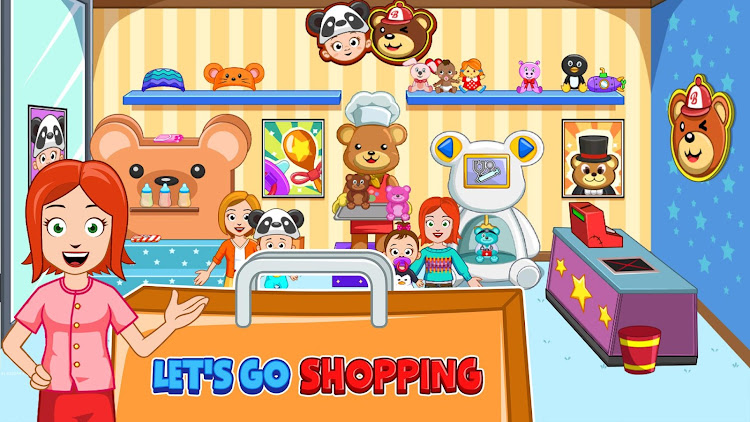 #2. My Town : Shopping Mall (Android) By: My Town Games Ltd