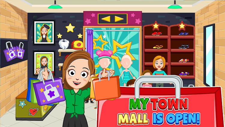 #5. My Town : Shopping Mall (Android) By: My Town Games Ltd