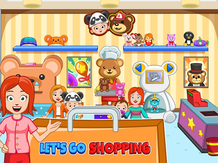 #7. My Town : Shopping Mall (Android) By: My Town Games Ltd