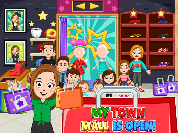 #10. My Town : Shopping Mall (Android) By: My Town Games Ltd