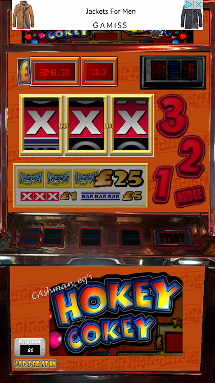 #5. Hokey Cokey UK Slot Machine (Android) By: Cashman_eq