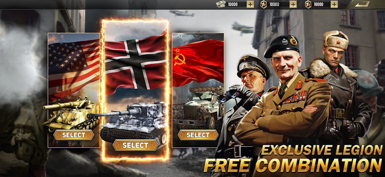 #2. Grand War: WW2 Strategy Games (Android) By: World War 2 Strategy Games