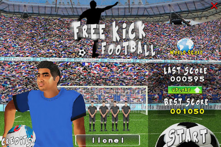 #3. Free-Kick Football Ultimate (Android) By: Darie Productions