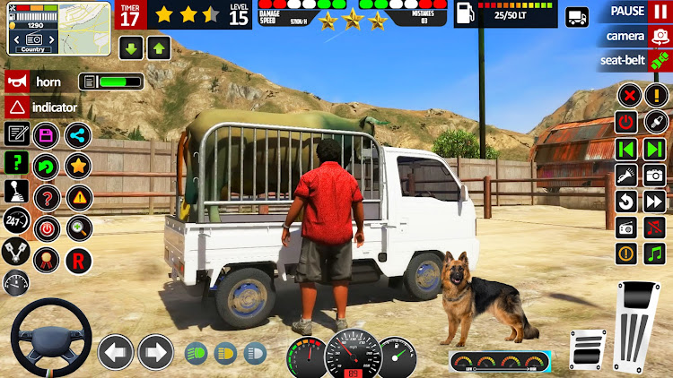 #2. Animal Truck Simulator Game 3D (Android) By: Chromic Apps