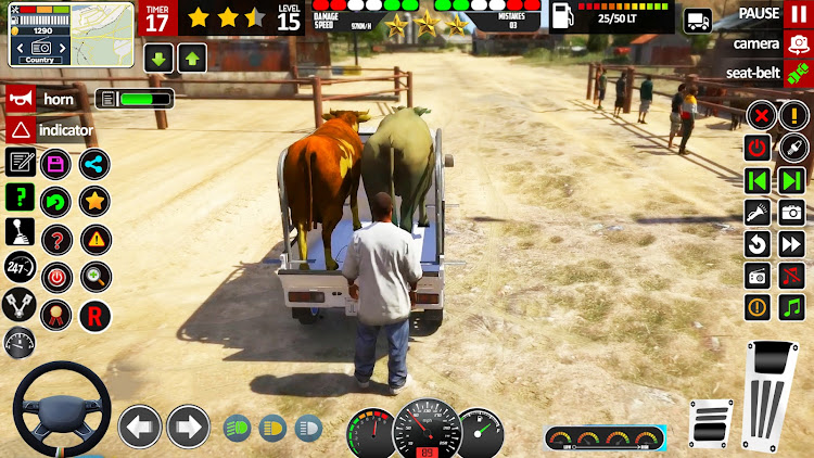 #9. Animal Truck Simulator Game 3D (Android) By: Chromic Apps