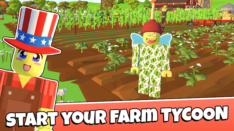 #5. Farm Tycoon for Obby (Android) By: Kids Games LLC