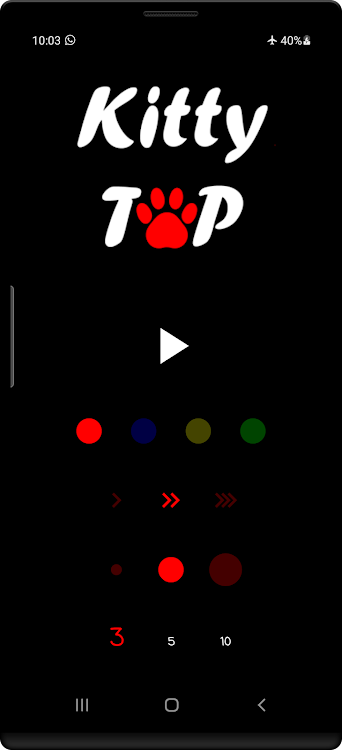 #4. Kitty Tap - Cat Toy (Android) By: AppDevGenie