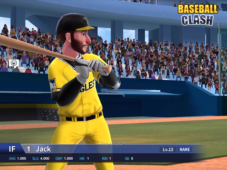 #7. Baseball Clash: Real-time game (Android) By: Miniclip.com