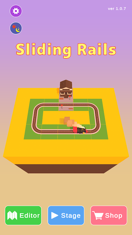 #2. Sliding Rails (Android) By: smartphone-games