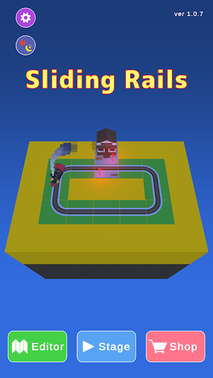 #3. Sliding Rails (Android) By: smartphone-games