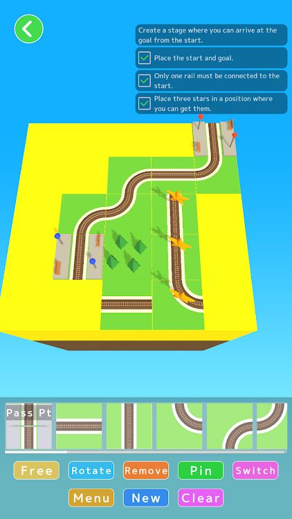 #8. Sliding Rails (Android) By: smartphone-games