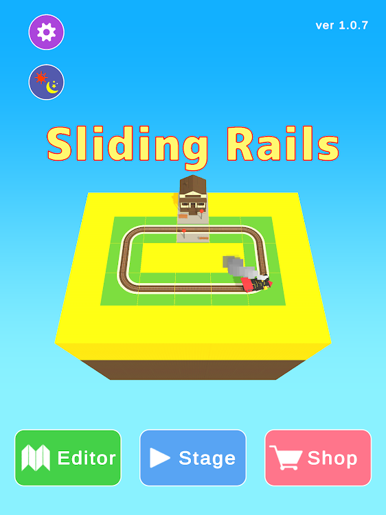 #9. Sliding Rails (Android) By: smartphone-games