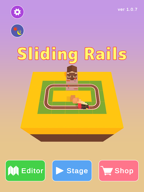 #10. Sliding Rails (Android) By: smartphone-games